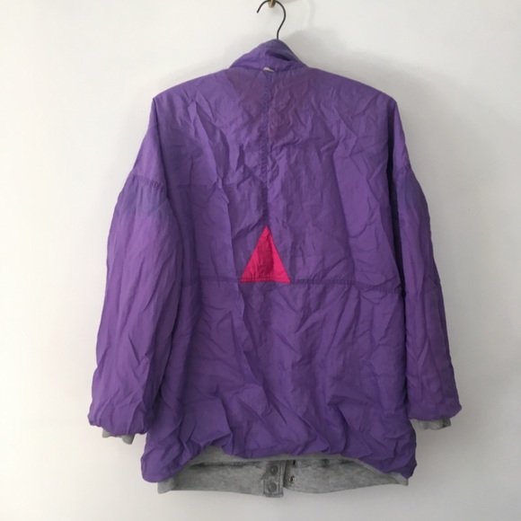 * Vintage 1980s reversible Windbreaker - Picture 4 of 6